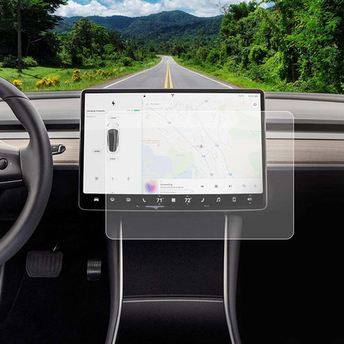 TSLA Screen protector for Tesla Model 3 - MATTE